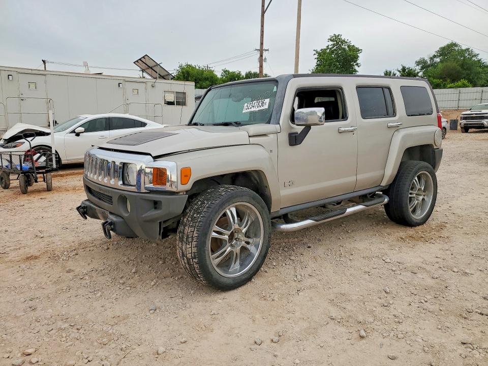 2007 Hummer H3 VIN 5GTDN13E978253029 COPART salvage auction — MECHANICAL, Wv - Certificate Of Title (P), sold $3,050 on 2026-07-09 (photo 1)