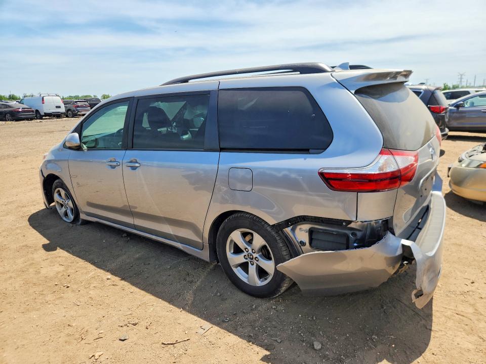 2018 Toyota Sienna VIN 5TDKZ3DC6JS953833 COPART salvage auction — SIDE, Il - Salvage Certificate, sold $9,600 on 2026-07-21 (photo 2)