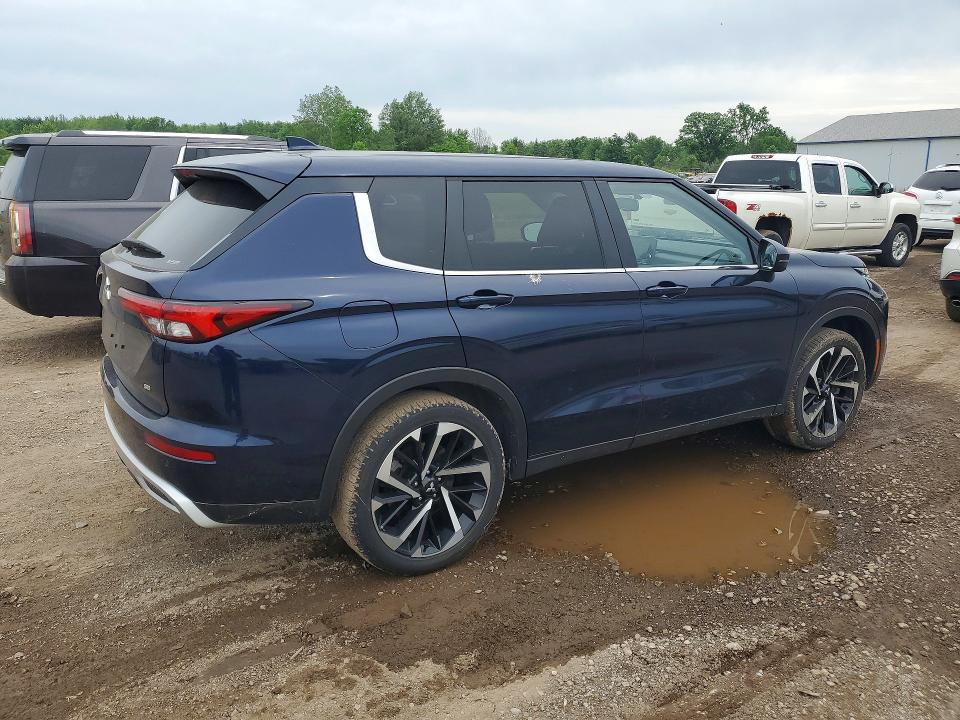 2024 Mitsubishi VIN JA4J4VA81RZ061113 COPART salvage auction — HAIL, Oh - Cert Of Title-Salvage, sold $10,100 on 2026-07-16 (photo 3)