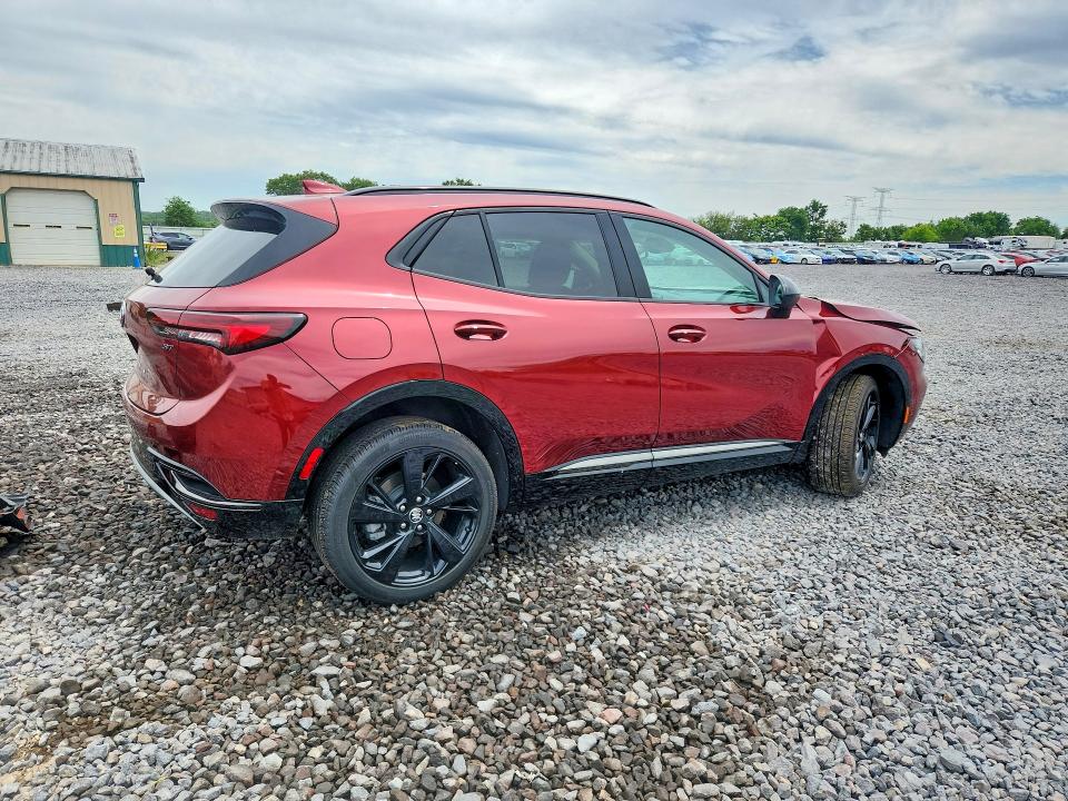 2023 Buick Envision VIN LRBFZMR4XPD207073 COPART salvage auction — FRONT END, Il - Salvage Certificate, sold $7,200 on 2026-07-27 (photo 3)