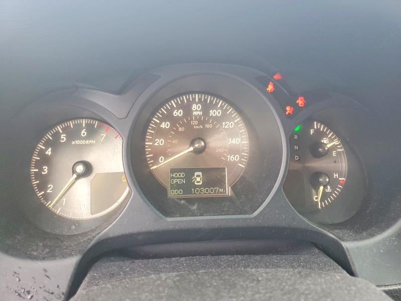 2009 Lexus Gs VIN JTHBE96S290046402 COPART salvage auction — SIDE, Al - Cert Of Title-Salvage Title, sold $1,300 on 2026-07-20 (photo 9)