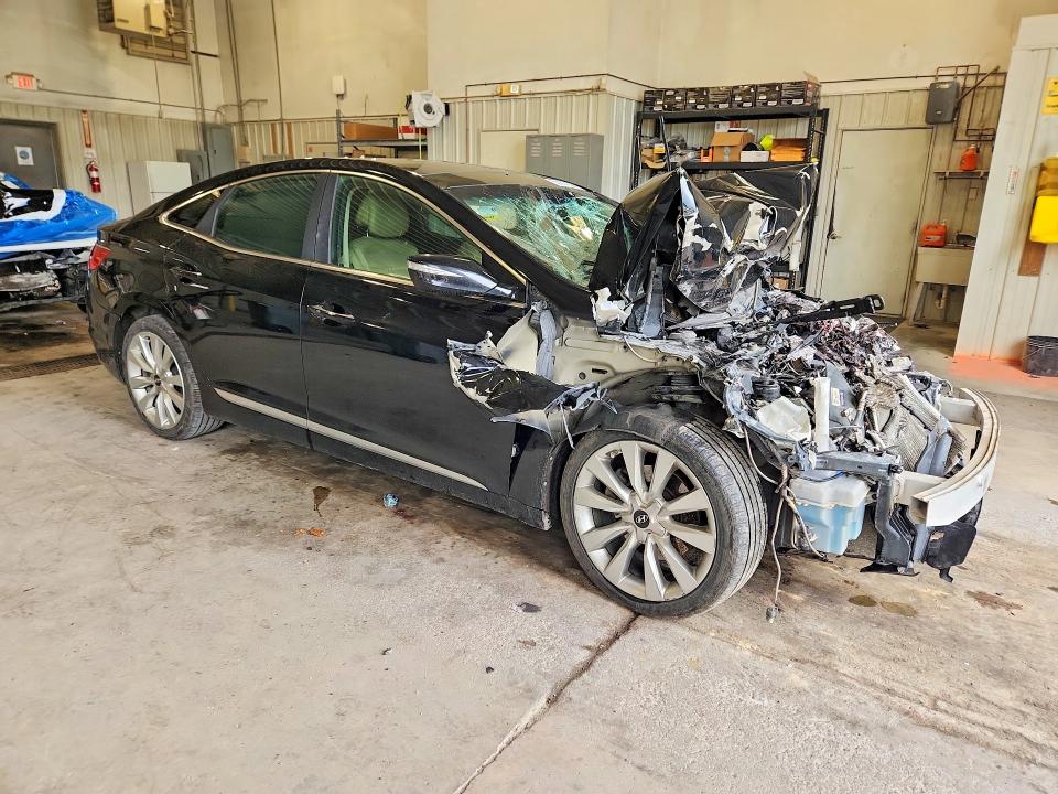 2016 Hyundai VIN KMHFH4JG4GA555281 COPART salvage auction — FRONT END, Mo - Salvage Certificate Of Title, sold $70 on 2026-07-07 (photo 4)