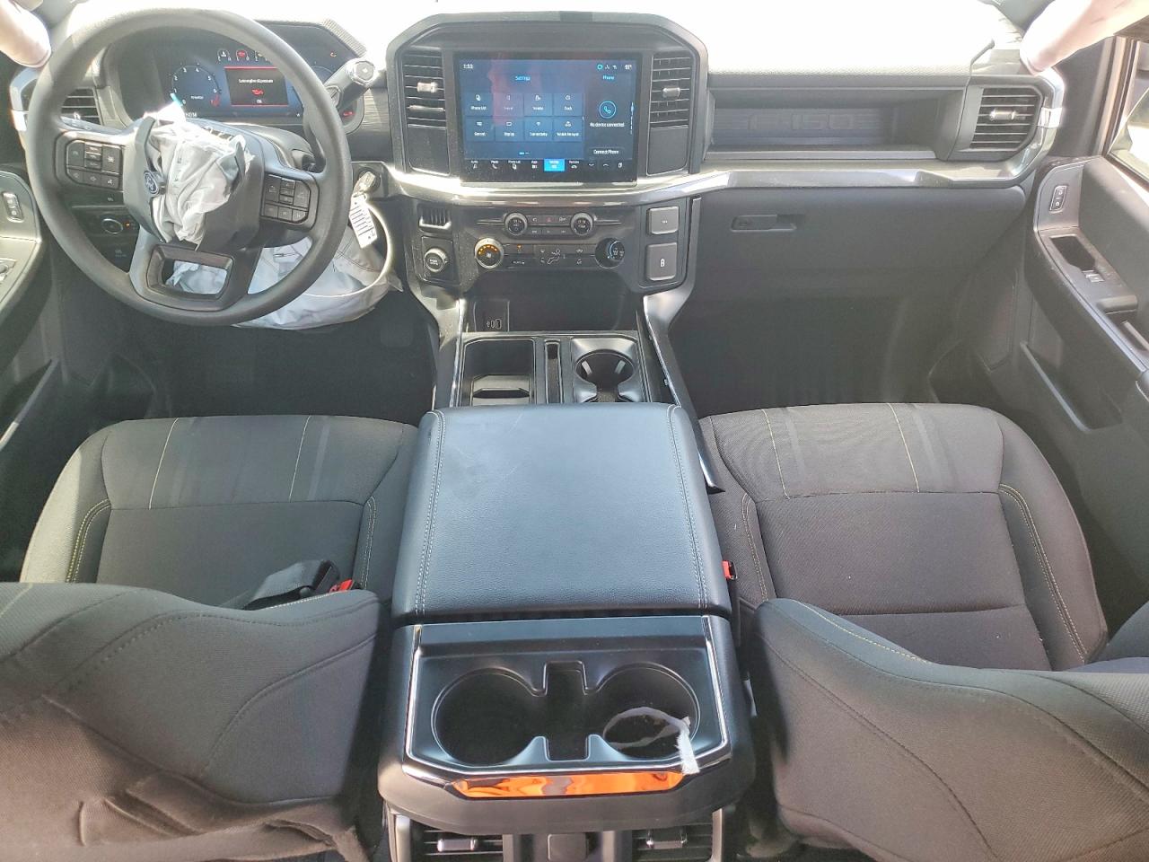2025 Ford F-150 Lightning VIN 1FTEW2KPXSKD02011 COPART salvage auction — Front End, TX - SALVAGE VEHICLE TITLE, sold $13,100 on 2026-07-09 (photo 8)