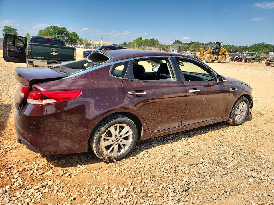 2016 Kia Optima VIN 5XXGT4L37GG084099 COPART salvage auction — SIDE, AL - CERT OF TITLE-SALVAGE TITLE, sold $425 on 2026-07-29 (photo 3)