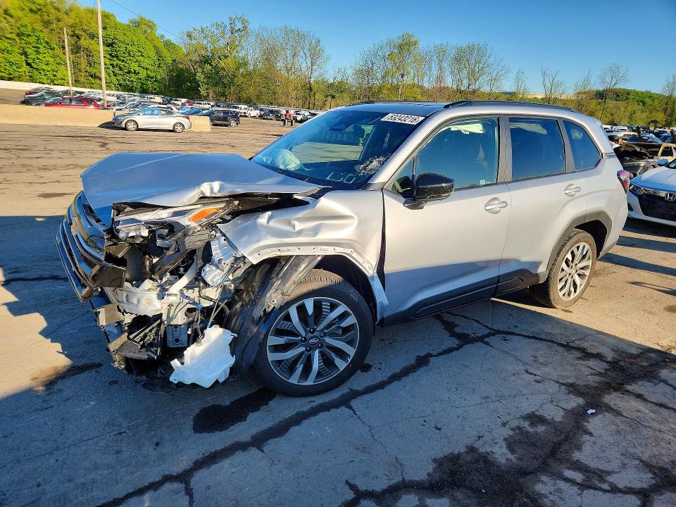 2025 Subaru Forester VIN JF2SLDTC6SH600220 COPART salvage auction — FRONT END, NY - MV-907A SALVAGE CERTIFICATE, sold $6,800 on 2026-07-02 (photo 1)