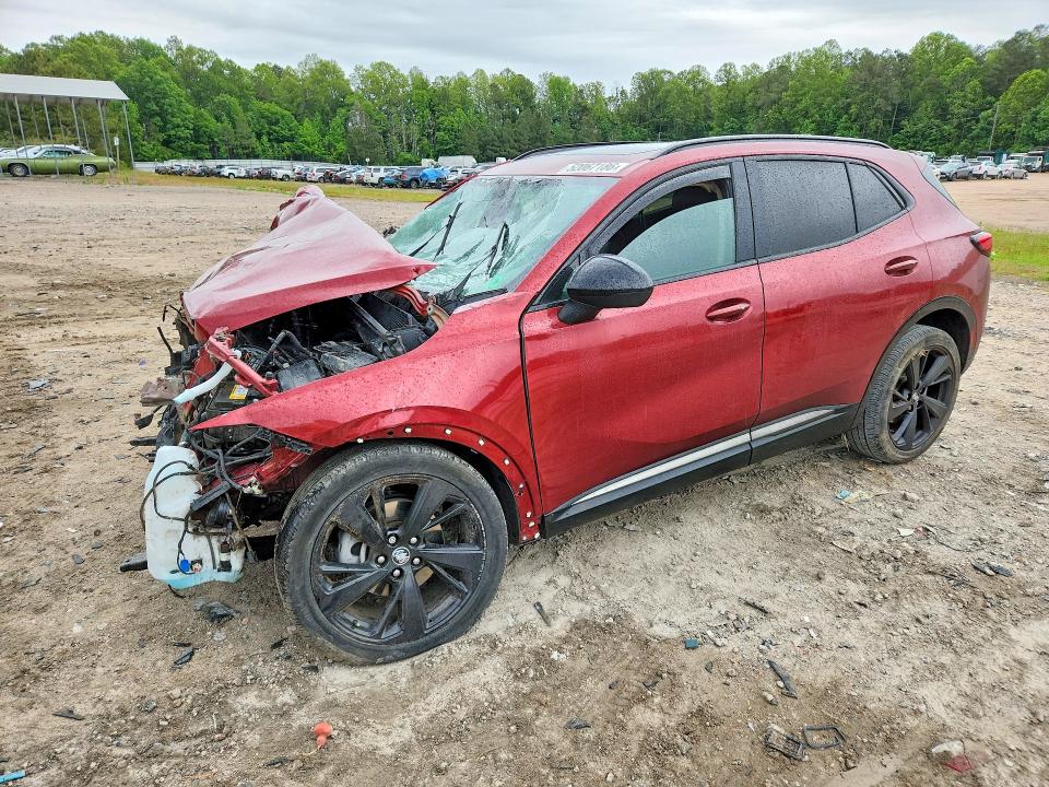 2022 Buick Envision VIN LRBFZNR41ND160843 COPART salvage auction — FRONT END, Va - Cert Of Title - Salvage, sold $1,200 on 2026-07-27 (photo 1)
