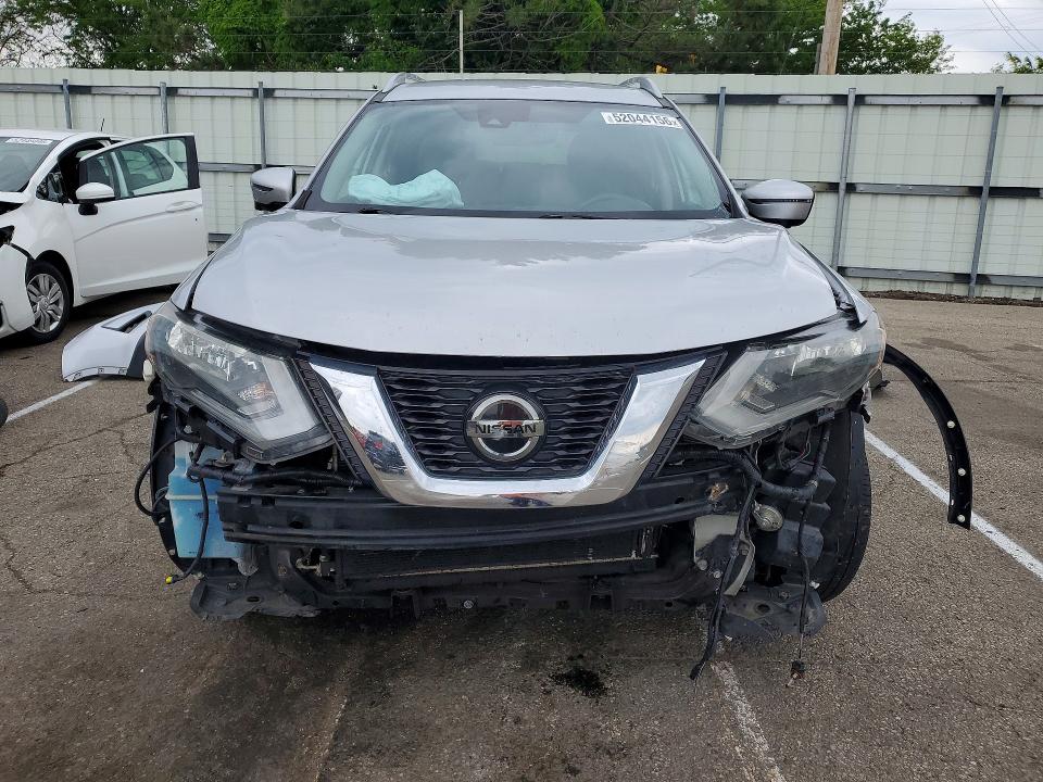 2020 Nissan Rogue VIN 5N1AT2MT7LC729400 COPART salvage auction — FRONT END, In - Cert Of Title-Salvage Title, sold $2,500 on 2026-07-10 (photo 5)