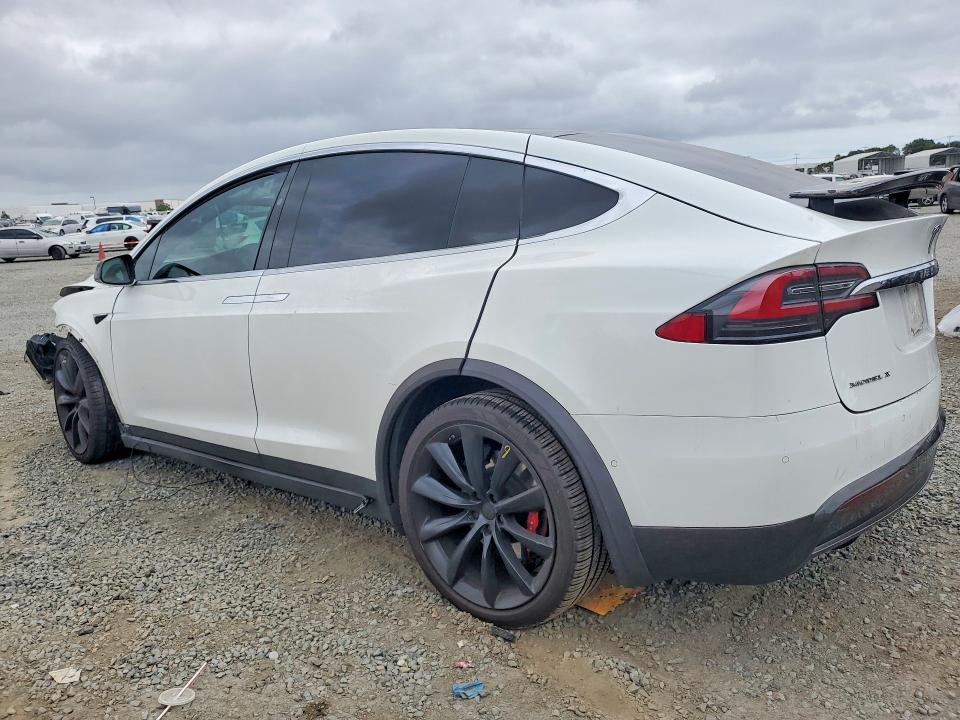 2018 Tesla Model x VIN 5YJXCBE48JF081233 COPART salvage auction — FRONT END, Ca - Salvage Certificate, sold $4,500 on 2026-07-10 (photo 2)