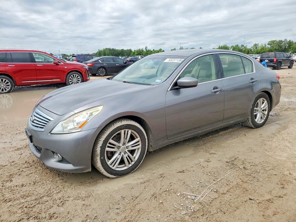2015 Infiniti Q40 VIN JN1CV6AP1FM503408 COPART salvage auction — MINOR DENT/SCRATCHES, TX - CERTIFICATE OF TITLE, sold $700 on 2026-07-02 (photo 1)