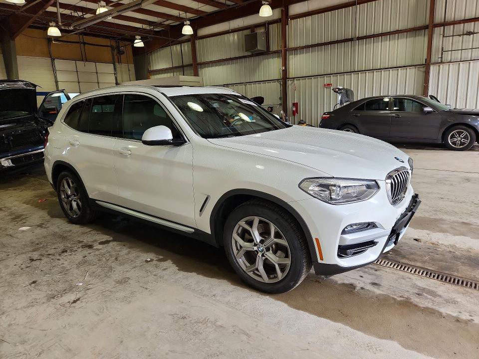 2020 BMW X3 VIN 5UXTY5C0XL9B59589 COPART salvage auction — FRONT END, Va - Cert Of Title - Salvage, sold $13,200 on 2026-07-10 (photo 4)