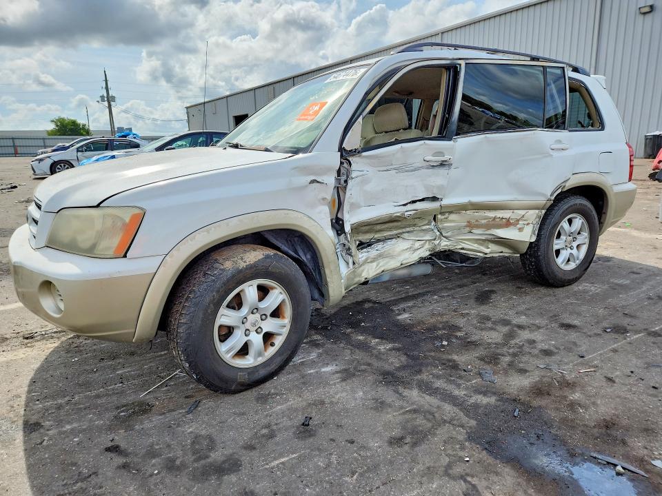 2001 Toyota Highlander VIN JTEGF21A810027931 COPART salvage auction — SIDE, FL - CERT OF TITLE SLVG REBUILDABLE, sold $650 on 2026-07-13 (photo 1)