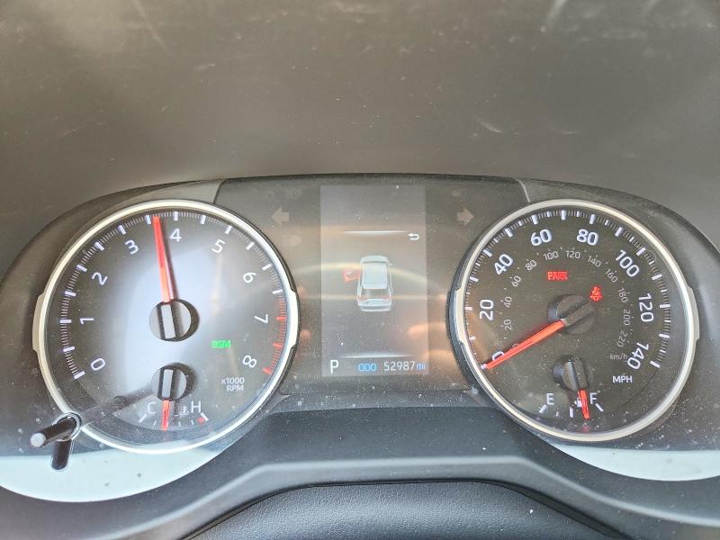 2022 Toyota Rav 4 VIN 2T3C1RFV6NW186017 COPART salvage auction — HAIL, Tx - Certificate Of Title, sold $15,500 on 2026-07-02 (photo 9)