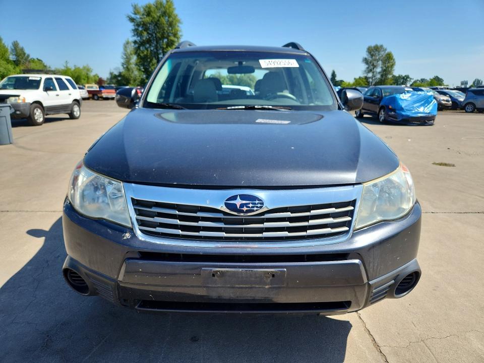2010 Subaru Forester VIN JF2SH6CC2AH766973 COPART salvage auction — REAR END, Or - Salvage Title Certificate, sold $1,300 on 2026-07-13 (photo 5)