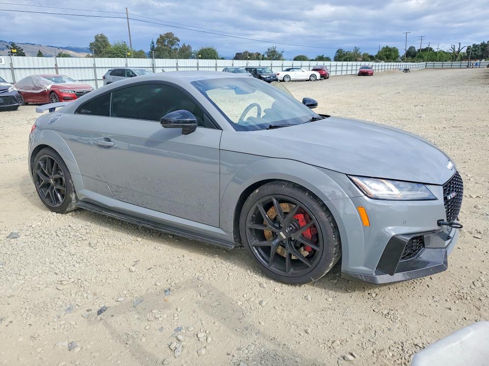 2018 Audi Tt rs VIN WUACSAFVXJ1900659 COPART salvage auction — UNDERCARRIAGE, Ca - Salvage Certificate, sold $12,000 on 2026-07-28 (photo 4)