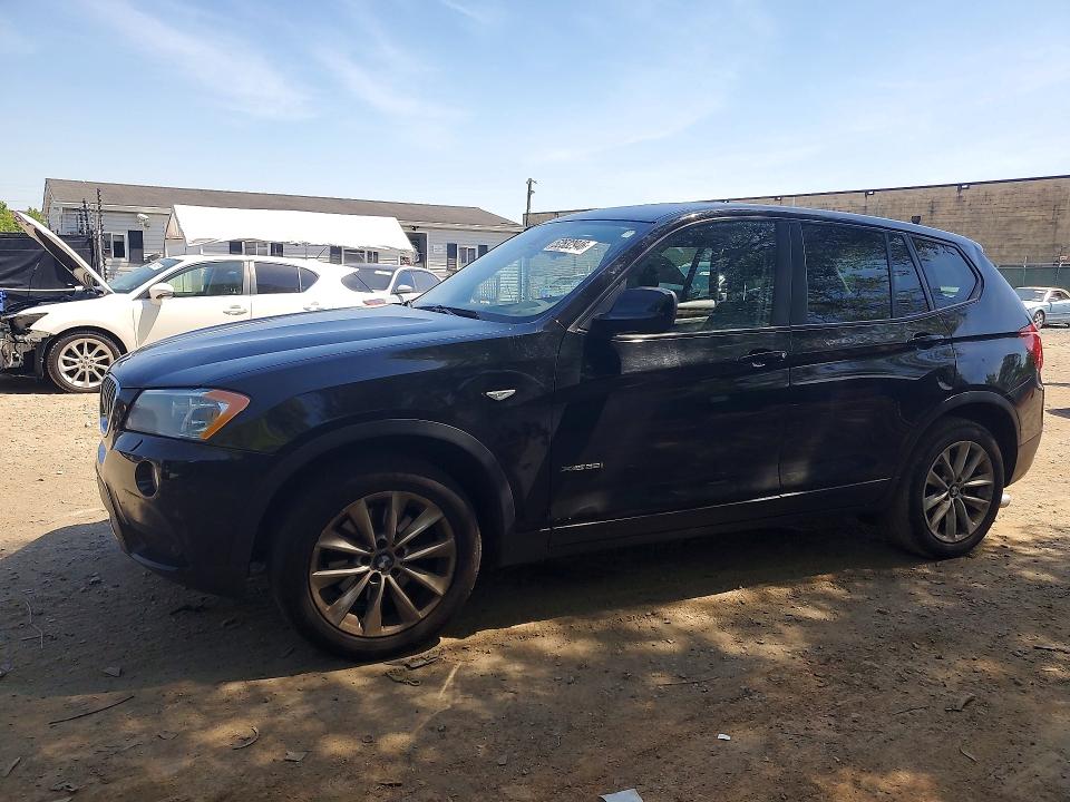 2014 BMW VIN 5UXWX9C50E0D22163 COPART salvage auction — SIDE, Salvage Title, sold $600 on 2026-07-23 (photo 1)