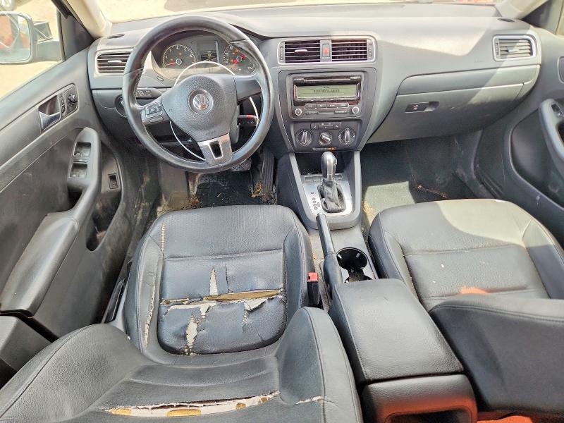 2011 Volkswagen Jetta VIN 3VWDX7AJ3BM339104 COPART salvage auction — FRONT END, Il - Salvage Certificate, sold $325 on 2026-07-02 (photo 8)