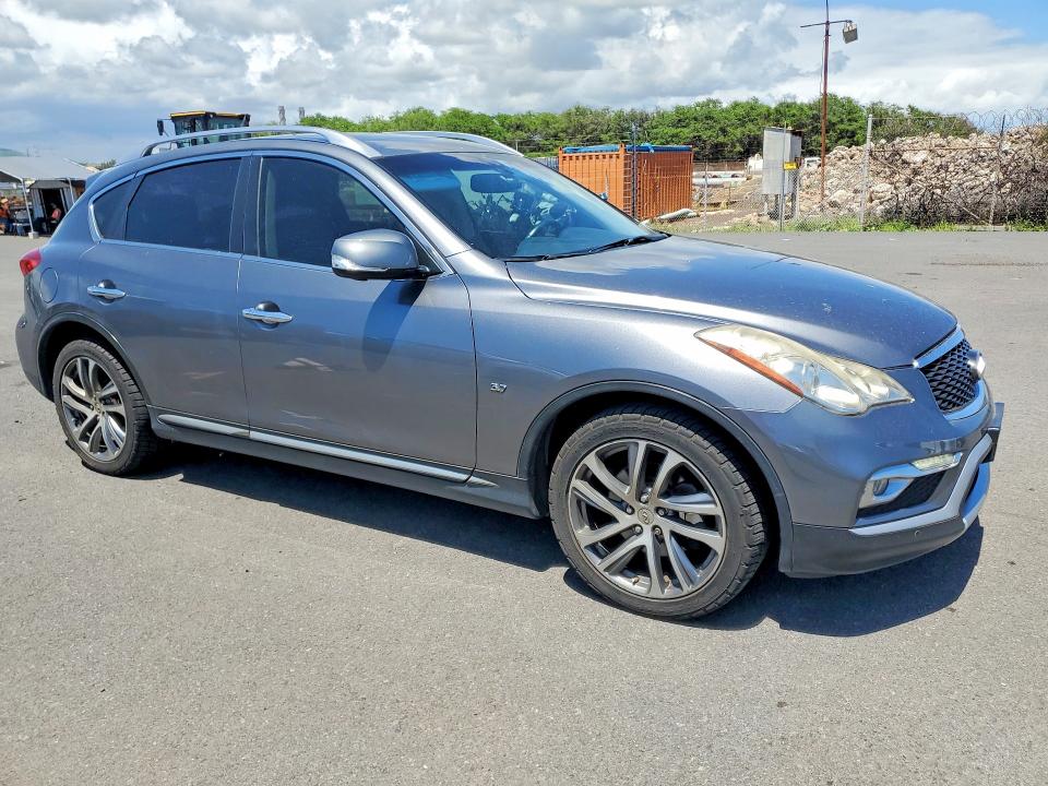 2017 Infiniti VIN JN1BJ0RP9HM389220 COPART salvage auction — REAR END, Hi - Certificate Of Title, sold $2,700 on 2026-07-13 (photo 4)