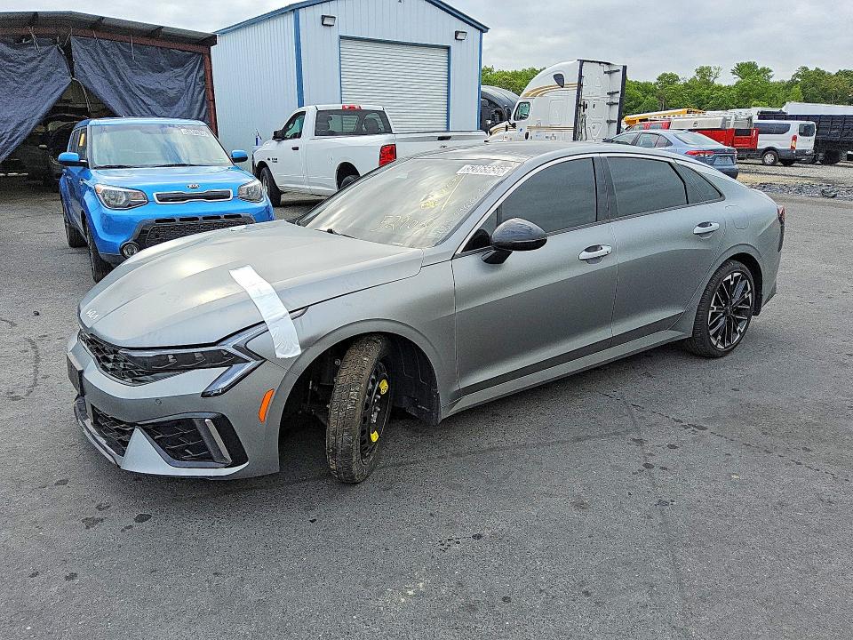 2025 Kia K5 VIN KNAG44J82S5296060 COPART salvage auction — FRONT END, Ny - Certificate Of Title, sold $10,000 on 2026-07-02 (photo 1)