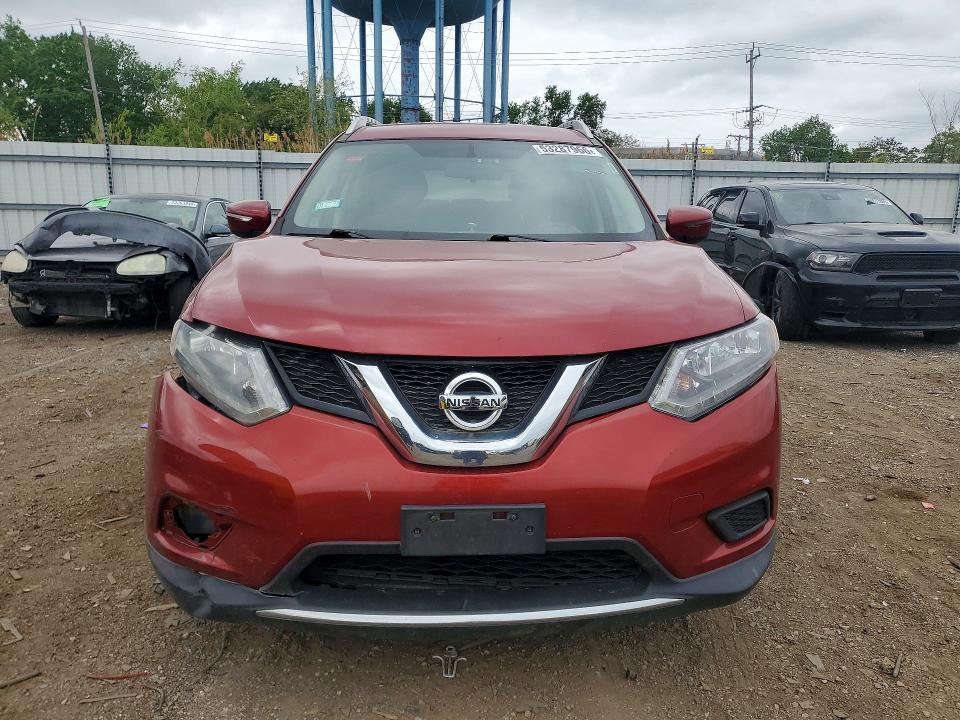 2016 Nissan VIN KNMAT2MV8GP714795 COPART salvage auction — UNDERCARRIAGE, Il - Salvage Certificate, sold $475 on 2026-07-24 (photo 5)