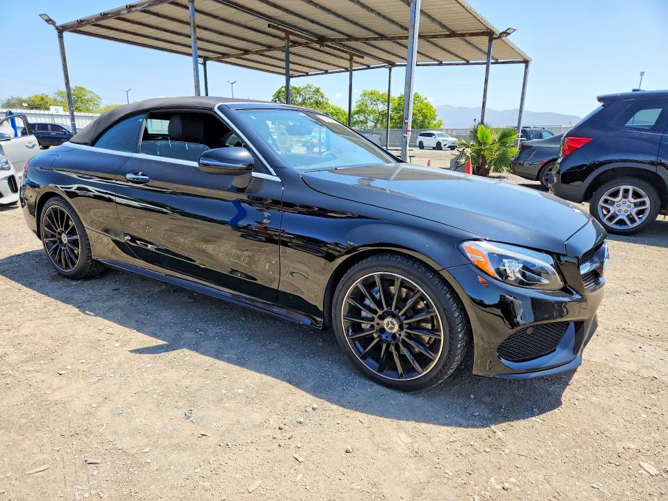 2018 Mercedes-benz VIN WDDWK4JB9JF671084 COPART salvage auction — FRONT END, Ca - Salvage Certificate, sold $8,100 on 2026-07-02 (photo 4)