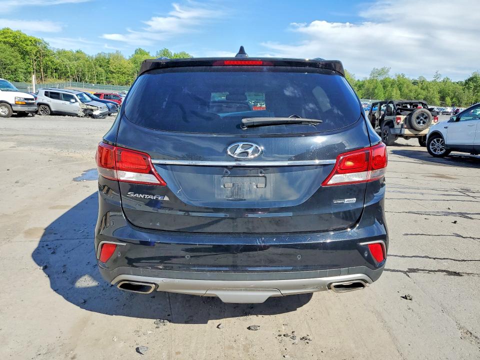 2018 Hyundai Santa fe VIN KM8SRDHF9JU280070 COPART salvage auction — FRONT END, Pa - Certificate Of Salvage, sold $2,300 on 2026-07-15 (photo 6)