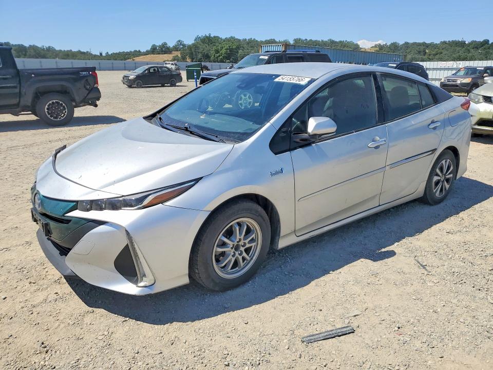 2017 Toyota Prius prime VIN JTDKARFP7H3037619 COPART salvage auction — FRONT END, Ca - Salvage Certificate, sold $4,850 on 2026-07-10 (photo 1)