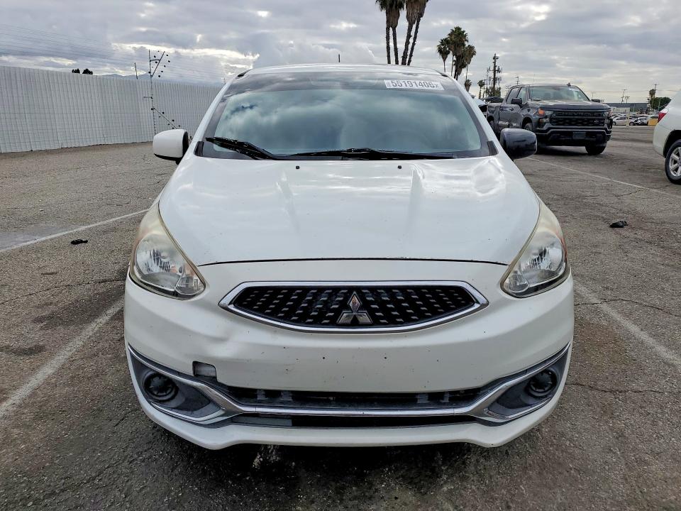 2017 Mitsubishi Mirage VIN ML32A3HJ0HH004019 COPART salvage auction — SIDE, Ca - Salvage Certificate, sold $900 on 2026-07-28 (photo 5)