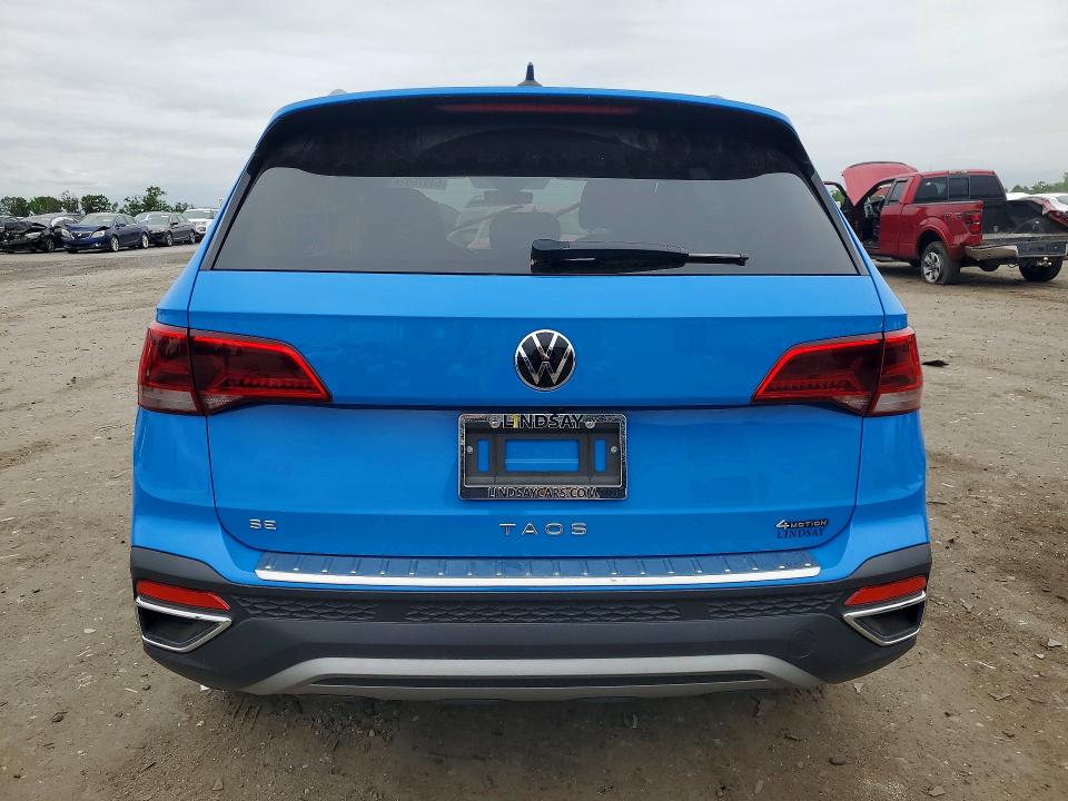 2024 Volkswagen Taos VIN 3VVUX7B24RM030456 COPART salvage auction — FRONT END, Va - Cert Of Title - Salvage, sold $8,600 on 2026-07-15 (photo 6)