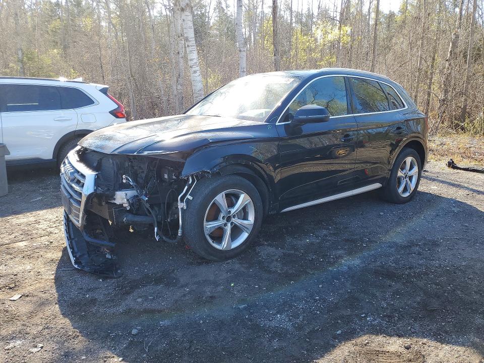 2018 Audi VIN WA1BNAFY5J2191220 COPART salvage auction — FRONT END, On - Permit Salvage, sold $8,600 on 2026-07-14 (photo 1)