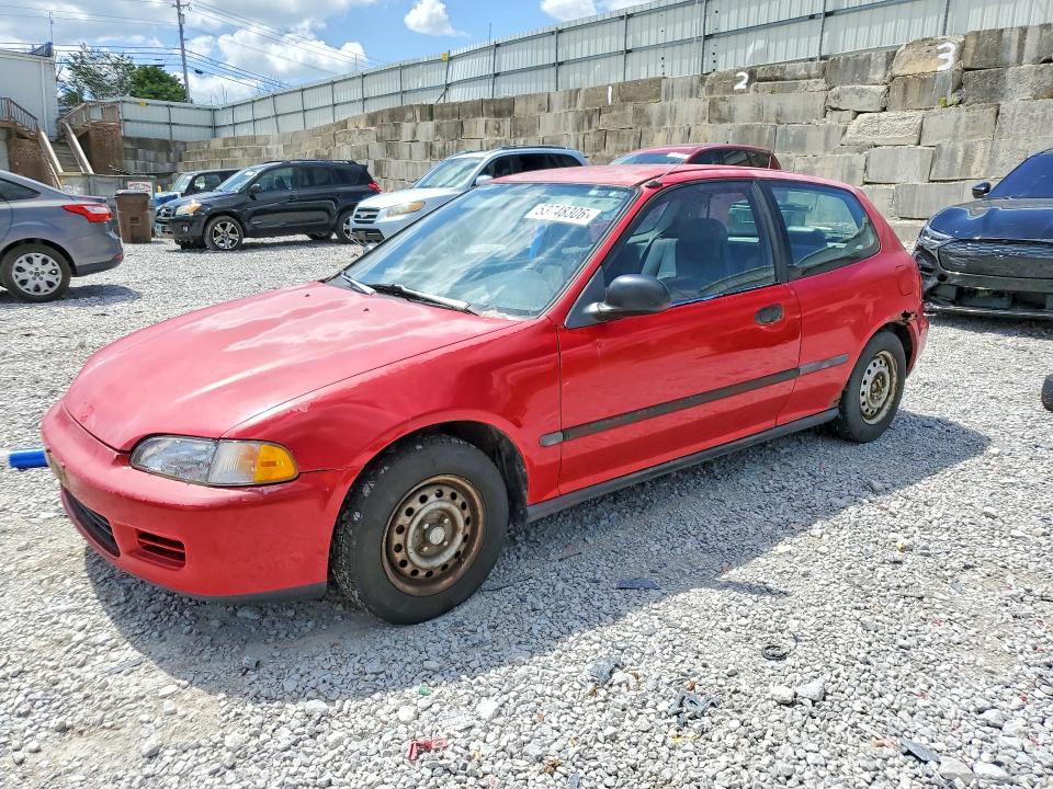 1994 Honda Civic VIN 2HGEH2360RH509297 COPART salvage auction — REAR END, Ky - Certificate Of Title, sold $800 on 2026-07-02 (photo 1)