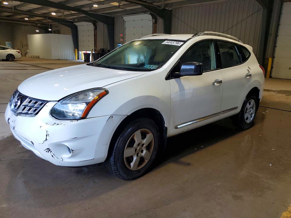 2014 Nissan Rogue VIN JN8AS5MV7EW713973 COPART salvage auction — FRONT END, Pa - Cert Of Title, sold $575 on 2026-07-29 (photo 1)