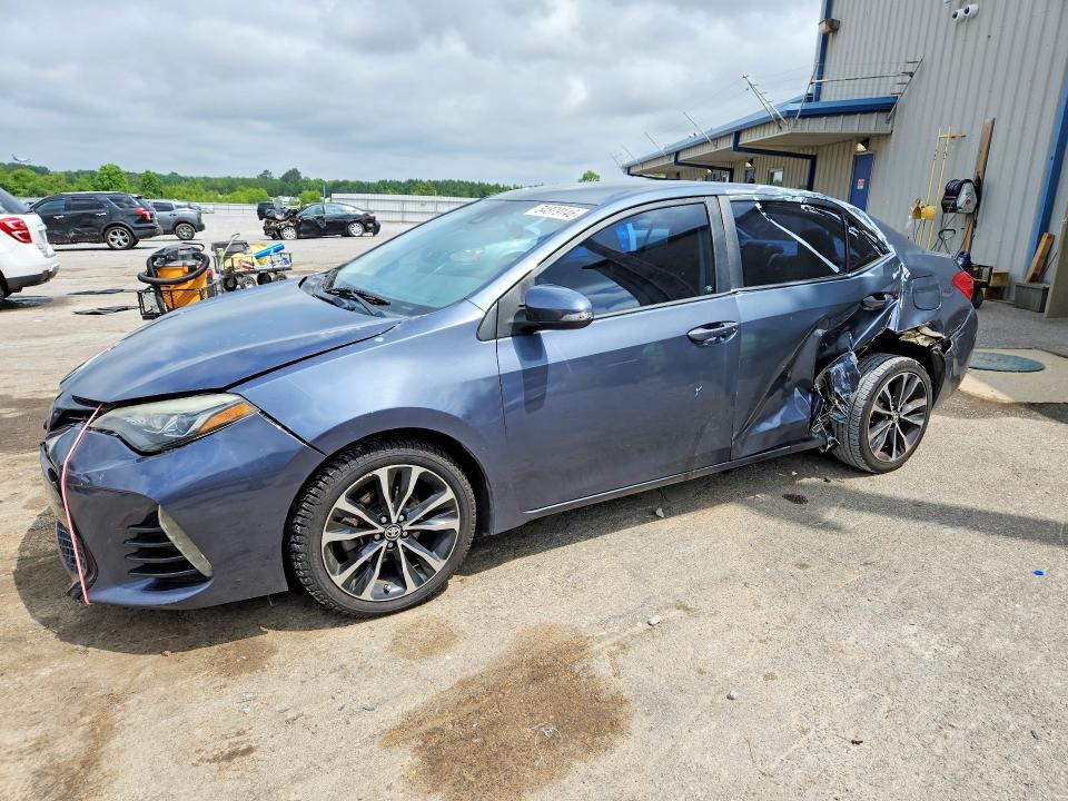2017 Toyota Corolla VIN 5YFBURHE2HP588700 COPART salvage auction — SIDE, Tn - Salvage Certificate, sold $2,000 on 2026-07-28 (photo 1)
