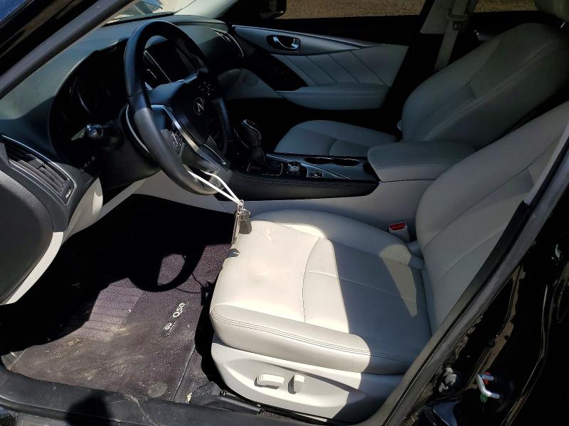 2021 Infiniti Q50 VIN JN1EV7BR7MM753764 COPART salvage auction — FRONT END, Ny - Mv-907A Salvage Certificate, sold $4,850 on 2026-07-08 (photo 7)