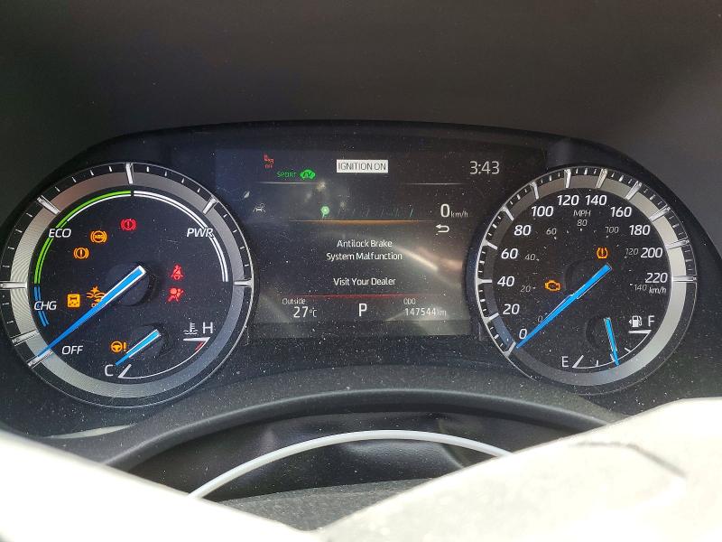 2020 Toyota VIN 5TDEBRCH3LS001344 COPART salvage auction — FRONT END, On - Permit Salvage, sold $13,400 on 2026-07-02 (photo 9)