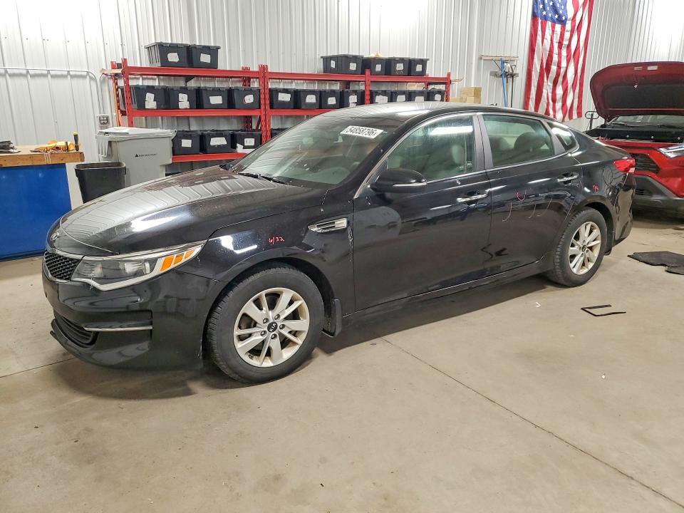2016 Kia Optima VIN 5XXGT4L37GG047277 COPART salvage auction — SIDE, Mn - Cert Of Title-Prior Salvage, sold $1,400 on 2026-07-07 (photo 1)