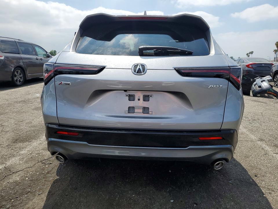 2025 Acura Adx VIN 3HDSA1H51SM707165 COPART salvage auction — SIDE, Ca - Salvage Certificate, sold $8,500 on 2026-07-31 (photo 6)