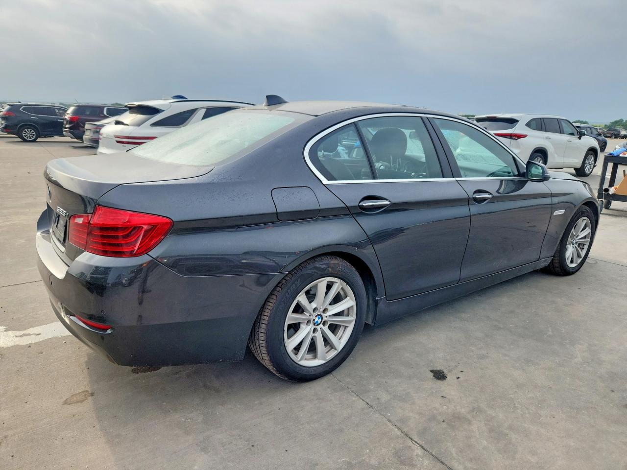 2016 BMW 5 Series VIN WBA5A5C55GD526437 COPART salvage auction — Front End, TX - CERTIFICATE OF TITLE (P), sold $700 on 2026-07-02 (photo 3)