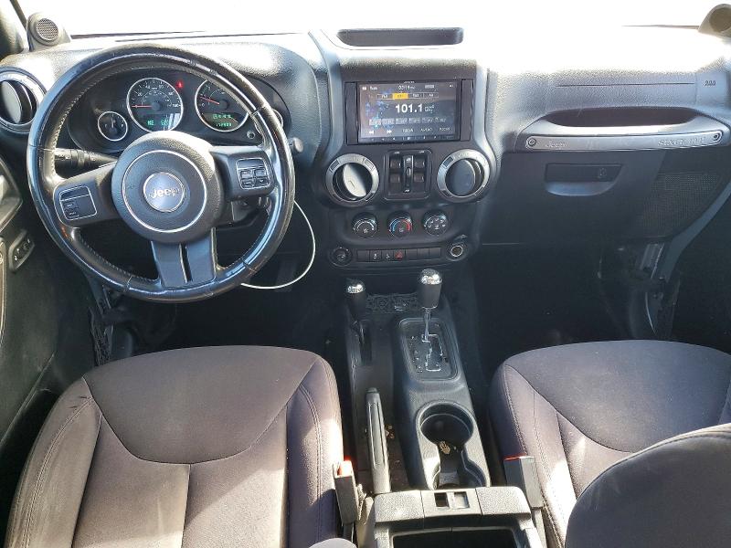 2014 Jeep Wrangler / VIN 1C4HJWDG2EL221311 COPART salvage auction — FRONT END, Ca - Salvage Certificate, sold $4,150 on 2026-07-02 (photo 8)