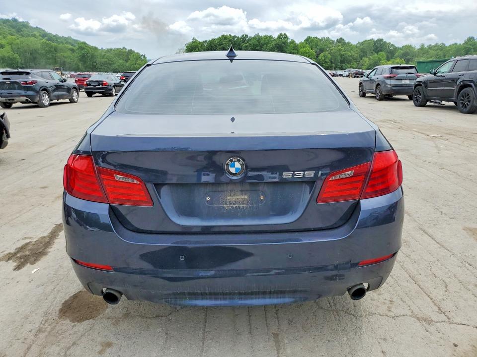 2011 BMW 5 series VIN WBAFU7C59BC781145 COPART salvage auction — FRONT END, Pa - Certificate Of Salvage, sold $1,650 on 2026-07-09 (photo 6)