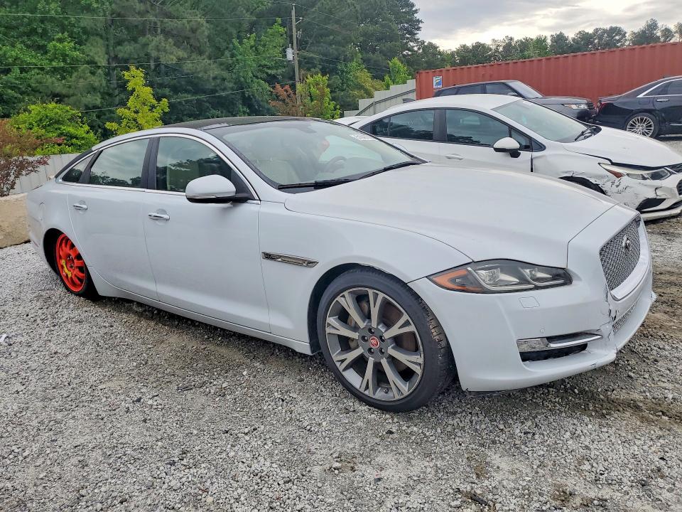 2017 Jaguar Xj series VIN SAJWA2G74H8W10715 COPART salvage auction — FRONT END, Ga - Cert Of Title-Salvage, sold $3,550 on 2026-07-29 (photo 4)