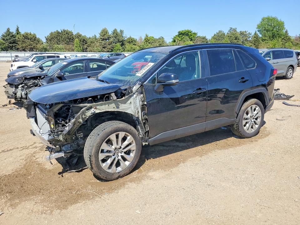 2025 Toyota Rav 4 VIN 2T3A1RFV9SW607277 COPART salvage auction — FRONT END, Il - Salvage Certificate, sold $13,900 on 2026-07-09 (photo 1)