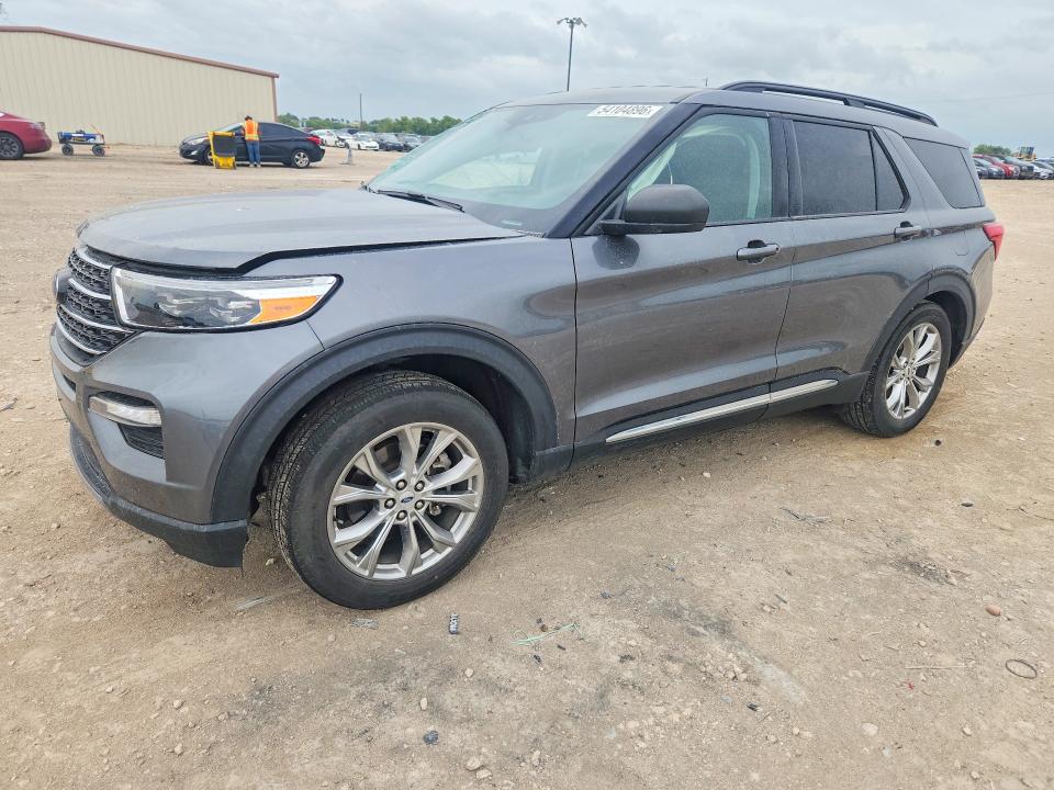 2024 Ford Explorer VIN 1FMSK7DHXRGA80712 COPART salvage auction — SIDE, Ga - Cert Of Title-Salvage, sold $7,800 on 2026-07-29 (photo 1)