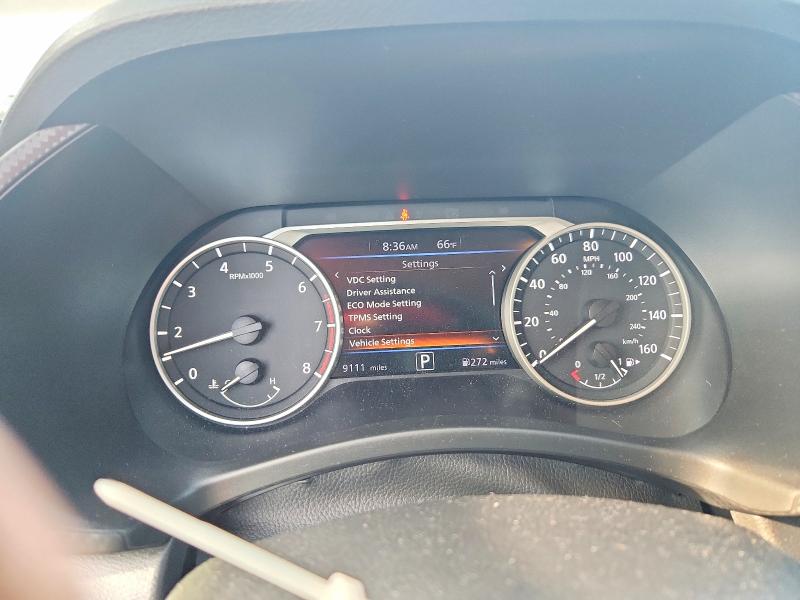 2025 Nissan Sentra VIN 3N1AB8CV4SY212609 COPART salvage auction — HAIL, Tx - Certificate Of Title, sold $10,600 on 2026-07-09 (photo 9)