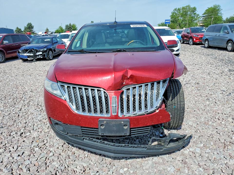 2014 Lincoln Mkx VIN 2LMDJ8JK8EBL09377 COPART salvage auction — FRONT END, IA - CERT OF TITLE-SALVAGE TITLE, sold $450 on 2026-07-08 (photo 5)