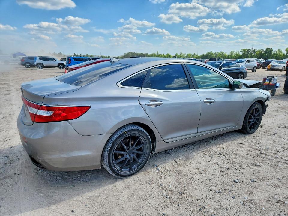 2014 Hyundai Azera VIN KMHFG4JG2EA349263 COPART salvage auction — FRONT END, Tx - Salvage Vehicle Title, sold $150 on 2026-07-24 (photo 3)