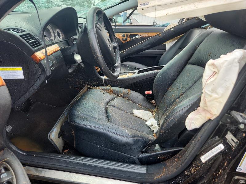 2009 Mercedes-benz E-klasse VIN WDBUF56X09B389160 COPART salvage auction — ROLLOVER, Sc - Cert Of Title-Salvage, sold $175 on 2026-07-06 (photo 7)