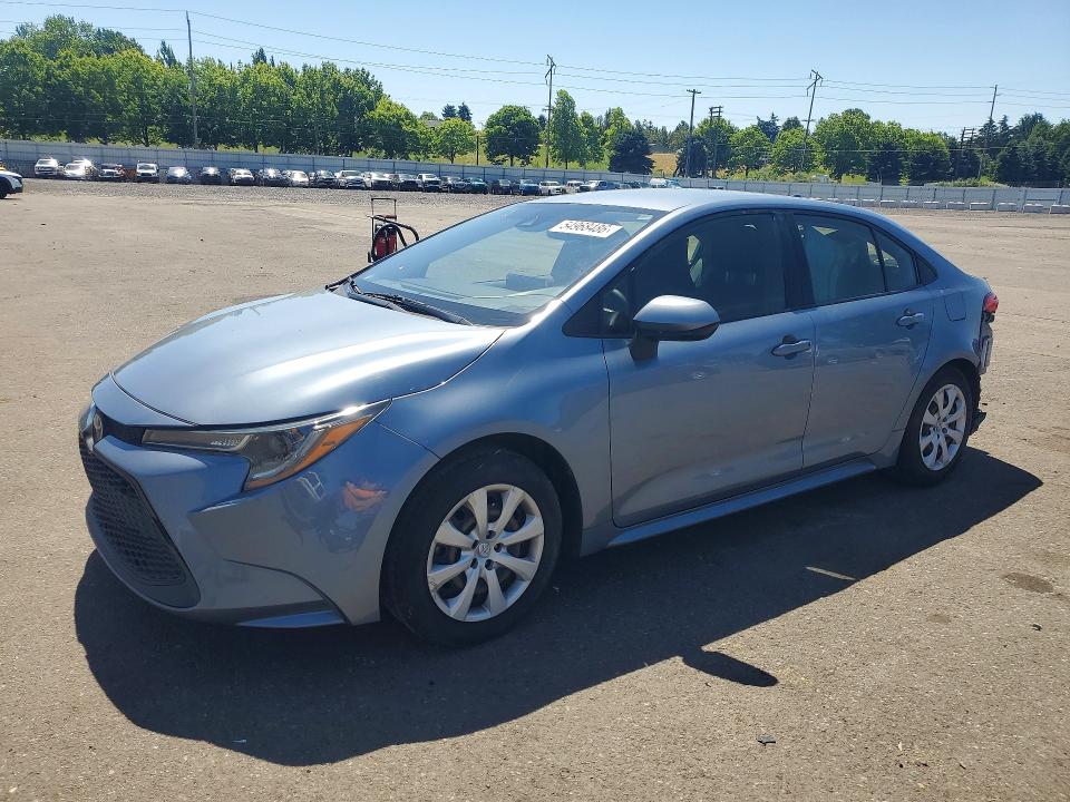 2020 Toyota VIN JTDEPRAE2LJ099130 COPART salvage auction — SIDE, Or - Salvage Title Certificate, sold $4,450 on 2026-07-06 (photo 1)