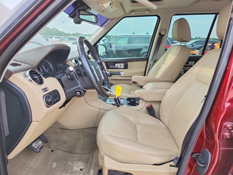2016 Land rover Lr4 VIN SALAK2V63GA802272 COPART salvage auction — FRONT END, Tx - Salvage Vehicle Title, sold $4,650 on 2026-07-03 (photo 7)