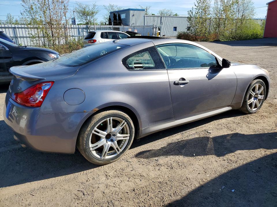2008 Infiniti G37 VIN JNKCV64E28M105553 COPART salvage auction — VANDALISM, On - Permit No Brand - Unfit, sold $425 on 2026-07-07 (photo 3)