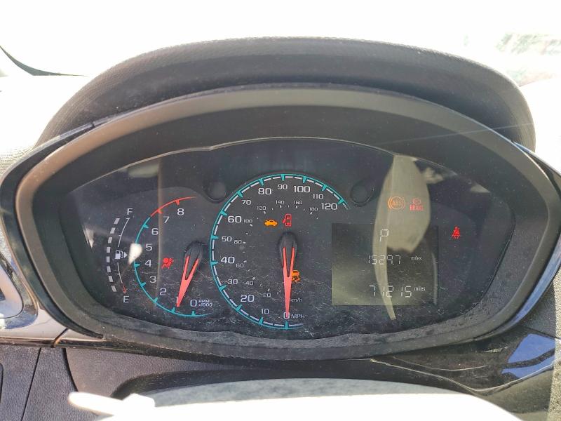 2021 Chevrolet VIN KL8CD6SA3MC743677 COPART salvage auction — FRONT END, Nc - Salvage Certificate Of Title, sold $1,400 on 2026-07-20 (photo 9)